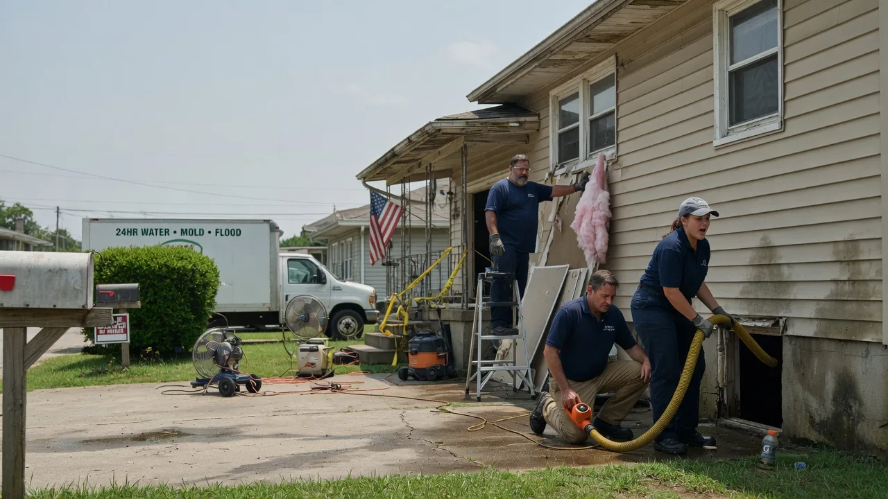 Water Damage Repair in Hodges, AL near me